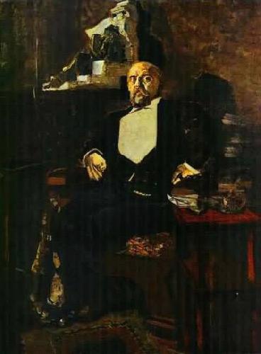 Mikhail Vrubel Portrait of Savva Mamontov